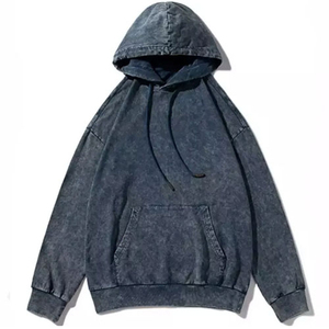 Nouveau modèle Meilleure vente Sweats à capuche délavés à l'acide pour hommes quantité minimale de commande bas Vente en gros Design et taille professionnels Sweats à capuche délavés à l'acide pour hommes à vendre - Product Image 6