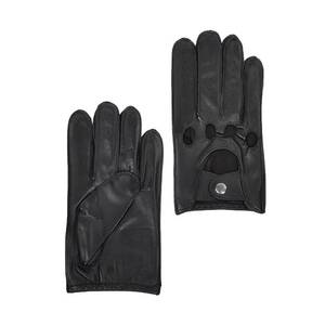 Gants de conduite confortables pour hommes conçus avec du cuir souple et des coutures durables pour les amateurs de voitures Gants de conduite - Product Image 1