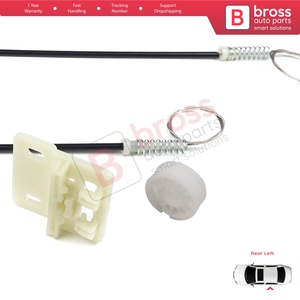 ชุดซ่อมมอเตอร์กระจกไฟฟ้า BWR462 สำหรับประตูหลังซ้าย รถยนต์แลนด์โรเวอร์ ฟรีแลนเดอร์ MK1 L314 LN ปี 1997-2006 แบบ 3/5 ประตู รุ่น CVH101210 - Product Image 6