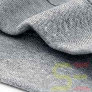 Sun Fade Acide Lavé 100% Coton Polaire Blanc Épaule tombante Logo Personnalisé Pull Ras Du Cou Unisexe Gris Quarter Zip Sweatshirts - Product Image 5