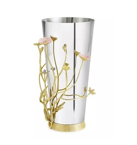 Pots de fleurs modernes Décoration intérieure Salon Pot de fleurs vintage Décoration de la maison en métal Pots en métal Cadeaux de pendaison de crémaillère - Product Image 3