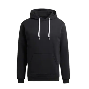 NEW Custom <b>Plain</b> <b>Black</b> <b>Hoodie</b> For Men And Women Winter Fleece Pullover Hooded Sweatshirt Casual Streetwear Warm Soft Fabric - Product Image 1