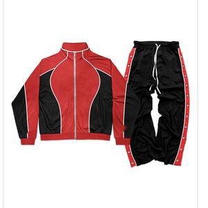 Chándal de deportes de invierno para hombre nueva moda cortavientos para ciclismo Cierre de cintura elástica a prueba de viento servicio OEM conjunto cortavientos - Product Image 4