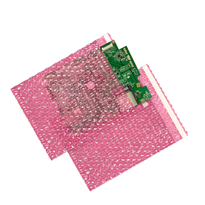 Factory Pink Antistatic <strong>Bubble</strong> <strong>Mailer</strong> Bag Air <strong>Bubble</strong> <strong>Mailer</strong> LDPE Plastic Wrap Pouch Electronic Shipping Shockproof Packaging - Product Image 1