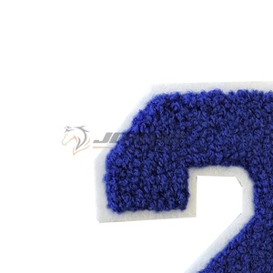 Nouveaux patchs de broderie personnalisés pour les vestes et vêtements décontractés en gros patchs brodés par numéro et nom personnalisés à la quantité en vrac - Product Image 4