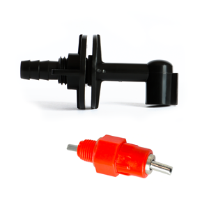 खरगोश उपकरण कृन्तकों पानी पीने वाले स्टेनलेस स्टील निप्पल DC-RD24 + एक्सटेंशन कोहनी और विंगनट - Product Image 3