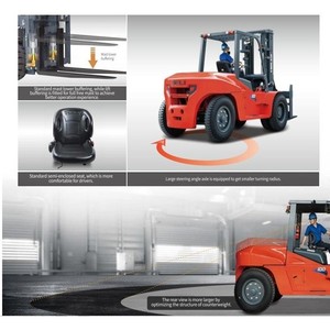 Heli 7 Ton CPCD70-W2K2 Diesel <b>Forklift</b> New Condition <b>Manual</b> Transmission Exw China - Product Image 3