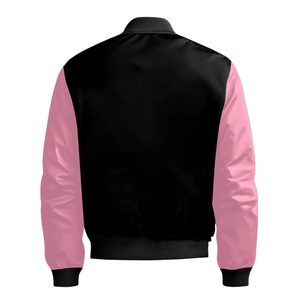 Chaqueta Bomber Unisex Personalizada Delta Zeta, Reversible, Impermeable, Transpirable, Estilo Universitario, Letra Griega Personalizada en la Parte Delantera - Product Image 3