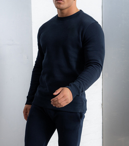 Wholesale Custom 400 Gsm Sweatsuit Set <b>Hooded</b> Tracksuit with Joggers and Print Solid Pattern Design - Product Image 5