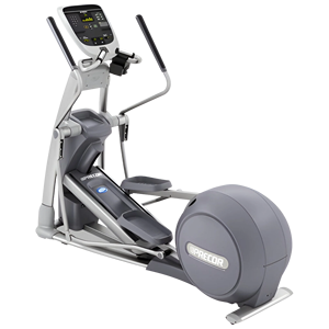 Crosstrainer elliptique remis à neuf avec console pour un entraînement cardio complet et une endurance accrue, idéal pour la maison et les salles de sport. - Product Image 1