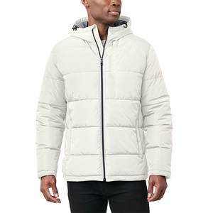 Veste d'hiver matelassée réversible à col montant, design personnalisé OEM, style streetwear, anti-UV et séchage rapide, manches longues, mode masculine - Product Image 1