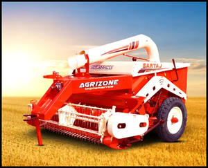 Cosechadora de Paja Motorizada de Alta Eficiencia AGRIZONE, Gestión Superior de Residuos, Rendimiento Potente - Product Image 2