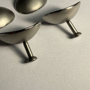 Protector ocular de longitud regular de alta calidad con mango Diseño de logotipo personalizable Material SUPERIOR DE ACERO INOXIDABLE - Product Image 5