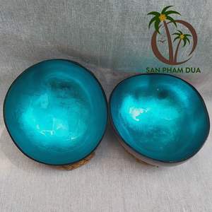 MEJOR PRECIO CUENCO DE CÁSCARA DE COCO CUENZO DISEÑADO DE COCO/CUENCO LACADO DE COCO PARA DECORACIÓN DE REGALO DE ALIMENTOS/JUEGO DE CUENCOS DE COCO CUCHARA - Product Image 5