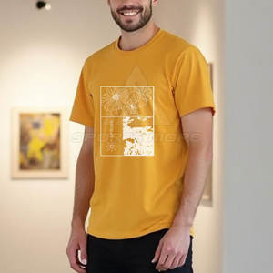 Camisetas personalizadas 100% algodón para venta en línea, camisetas transpirables para hombre, camisetas cómodas para hombre - Product Image 2