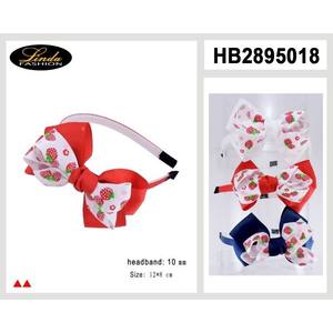 Diadema Linda FASHION con Flor de Tela Trenzada para Niñas, 8 cm, Accesorio para el Cabello Deportivo Informal - Product Image 3