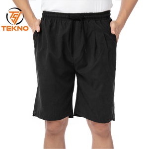 กางเกงขาสั้นผู้ชายที่ได้รับแรงบันดาลใจจากนักกีฬาเนื้อผ้าซับเหงื่อผ้าซับเหงื่อสำหรับออกกำลังกายเคลื่อนไหวและสวมใส่สบาย - Product Image 1