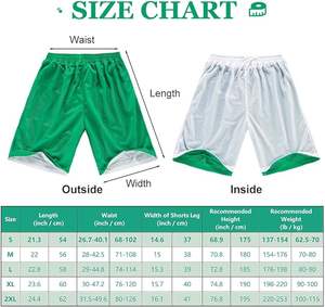 Short de basket-ball de fitness en nylon personnalisé pour hommes, double couche à séchage rapide, poche en maille avec logo, motif uni, sueur de taille XS - Product Image 6