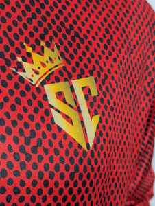 Sweat à capuche zippé intégral pour homme, style hip-hop, patchwork uni, double capuche, en molleton de coton 3D, style gothique, vente en gros - Product Image 2