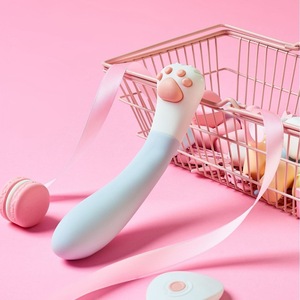 Masseur vibrant télécommandé pour femmes, design en forme de patte de chat pliable, jouet pour adultes - Product Image 2