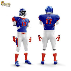 Uniformes de fútbol americano para hombres y mujeres, camiseta de rugby personalizada al por mayor, tecnología de sublimación, ropa de fútbol americano - Product Image 6