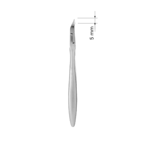 ที่ตัดหนังกำพร้าที่ตัดเล็บที่ตัดหนังกำพร้าแบบมืออาชีพกรรไกรตัดหนังกำพร้าที่มีใบมีดคมและสปริงสองชั้น - Product Image 4