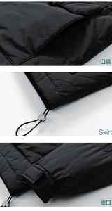 Veste de travail d'hiver en duvet personnalisée pour hommes, couples, style décontracté et tendance avec veste en duvet de canard blanc - Product Image 4