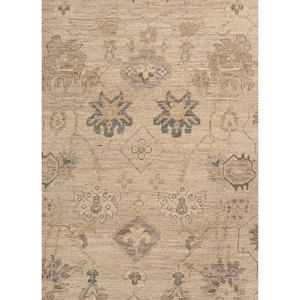 Tapis en laine noué à la main Someplace in Time, ivoire, motif médaillon EA-3009, pour usage domestique - Jaipur Rugs ZA - Product Image 3