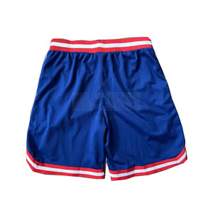 Shorts de basketball décontractés pour hommes, dernière conception, respirants, haute qualité, 100 % polyester, motif uni, taille moyenne, nouvelle collection, vente chaude - Product Image 2
