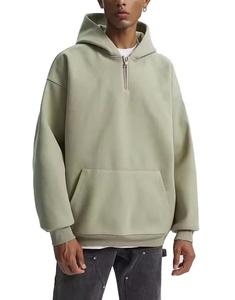 เสื้อฮู้ดซิปแบบสั่งทำคุณภาพสูงขายส่ง ผ้าโพลีเอสเตอร์/คอตตอนเนื้อหนา สำหรับผู้ชาย ใส่ได้ในฤดูหนาว ระบายอากาศได้ดี - Product Image 2