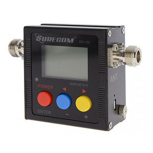 Compteur de puissance numérique SWR VHF UHF SURECOM SW-102N 125-525 MHz 120 W avec connecteur N et compteur de fréquence pour antenne radio bidirectionnelle - Product Image 2