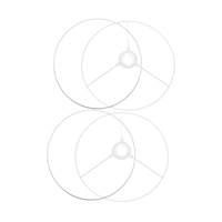 Ensemble d'anneaux de suspension pour abat-jour en fer moderne, couleur personnalisée, fabrication usine, design léger et détachable, vente chaude, fabricant de premier plan