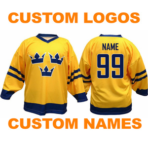 Camiseta de hockey sobre hielo de secado rápido personalizada para hombres y mujeres, tamaños de colores personalizados con entrega rápida, envío exprés para pedidos al por mayor - Product Image 3