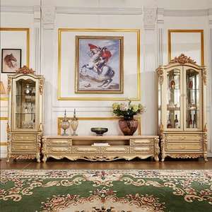 Aparador de Madera de Teca Maciza de Estilo Europeo Clásico de Mediados de Siglo, Ecológico, Hecho a Mano, Elegante, para Sala de Estar, Comedor u Hotel - Product Image 1