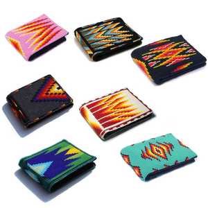 Azetec กระเป๋าสตางค์หนังลายลูกปัดสำหรับบุรุษและสตรี - Product Image 5