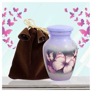 Affordable Metal Cremation Urn Human <b>Ashes</b> Funeral <b>Keepsake</b> Urn Manufacturer Exporter India - Product Image 6