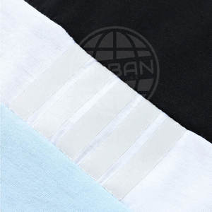 T-shirt en coton tricoté sur mesure, coupe classique, 100 % coton, respirant, écologique, logo imprimé, grandes tailles, prix de gros - Product Image 5