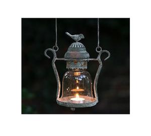 Linterna de vela de mesa de cristal de Metal antiguo de nuevo diseño más vendida en tarifa al por mayor para la decoración del hotel del hogar - Product Image 1