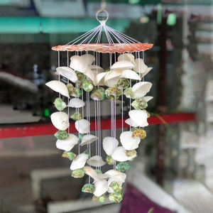 Décoration de jardin carillon éolien coquillage personnalisé carillons pendentifs carillons éoliens pour souvenirs et cadeaux - Product Image 2