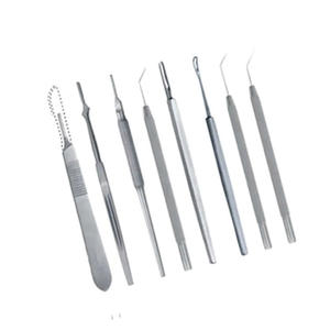 Ensemble d'extraction de cataracte extracapsulaire (ECCE) Instruments de chirurgie oculaire faits à la main Norme de sécurité MOL Fabriqué au Pakistan Acier/métal - Product Image 2