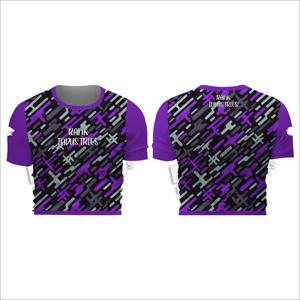 เสื้อครอปท็อปแฟชั่นสำหรับผู้หญิง ใส่ได้ทั้งในและนอกบ้าน เสื้อครอปท็อปผู้หญิงน้ำหนักเบา เสื้อครอปท็อปผู้หญิงแห้งเร็ว - Product Image 3