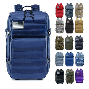 Mochila Táctica Personalizada de 45L, Lista para OEM y ODM, Impermeable, Antirrobo, Unisex, de Poliéster Oxford, para Campamento y Senderismo - Product Image 1