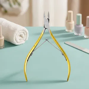 Professional Stainless Steel <b>Nail</b> <b>Clippers</b> with Wide Jaw Opening <b>for</b> Finger <b>Thick</b> <b>Nails</b> Adult Use Bevel Shape Sharp Blade - Product Image 2