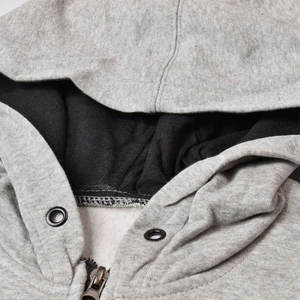 Sudadera con Capucha de Algodón Premium para Hombre, Estilo Urbano, Gruesa, OEM ODM, Venta al por Mayor, Sudadera de Moda - Product Image 3