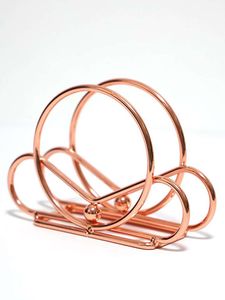 Beautiful metal <b>wire</b> tissue holder for home kitchen and bathroom with handcrafted elegant design and sturdy <b>wire</b> frame - Product Image 4