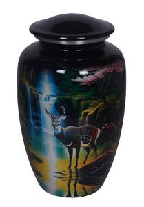 Arrival New Latest Design Decorative Metal Cremation Urn Memorial Urn with Polished Design at wholesale price - Product Image 6