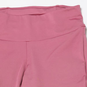 Leggings acampanados de algodón 100% de cintura alta para mujer, ropa deportiva informal para gimnasio, pantalones de Yoga activos de talla grande, venta al por mayor - Product Image 2