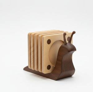 Posavasos de Madera Clásico Hecho a Mano, Ecológico, Duradero, de Madera Maciza para Bebidas, para el Hogar, Cafeterías y Regalos - Product Image 3