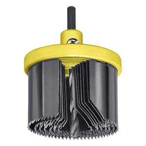 Juego de sierras perforadoras KWB de 7 piezas con diámetros de 25, 32, 38, 45, 50, 58, 63 mm y altura de 40 mm, Producto 599100 - Product Image 1