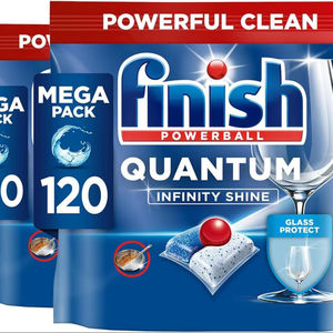 Pastillas para Lavavajillas Finish Quantum Infinity Shine, Paquete Grande (120 Unidades (Paquete de 3), Regular) - Product Image 6
